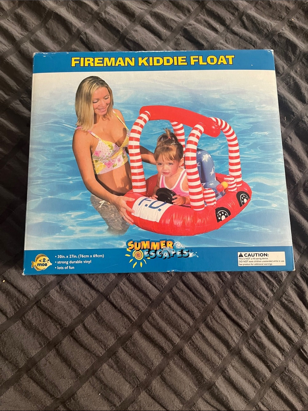 Fireman Kiddie Float - Red